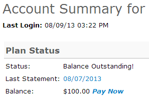 Account Summary 