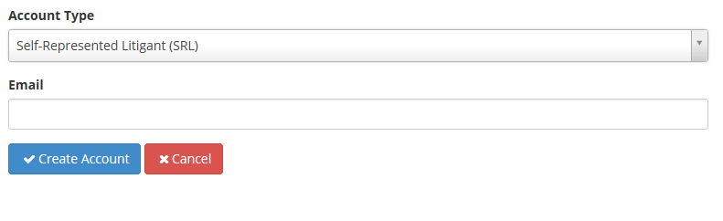 SRL Account Setup Email